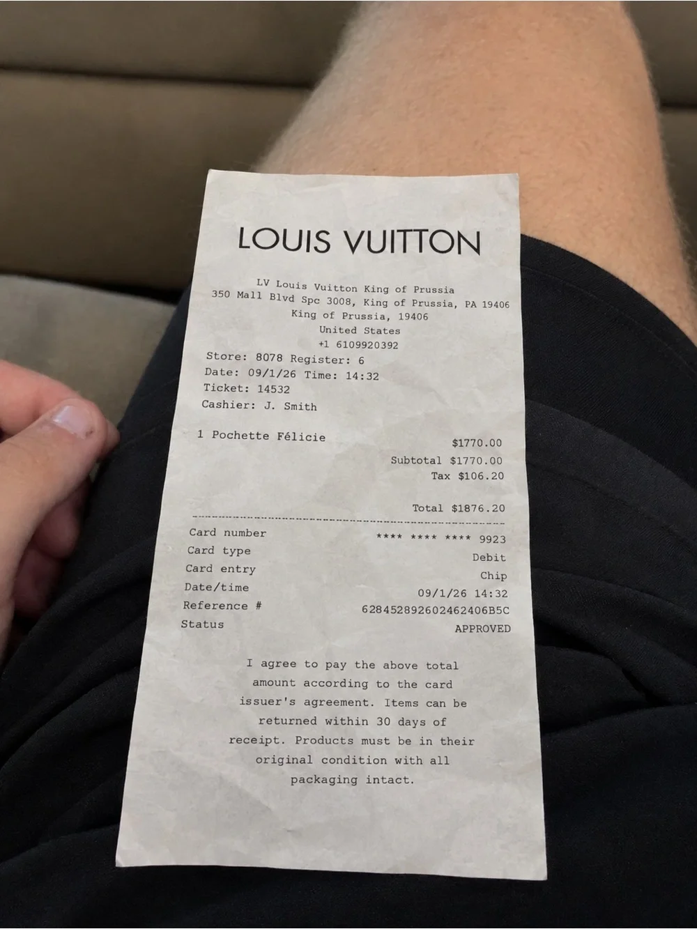 Louis Vuitton Black Embossed Monogram Crossbody Wallet